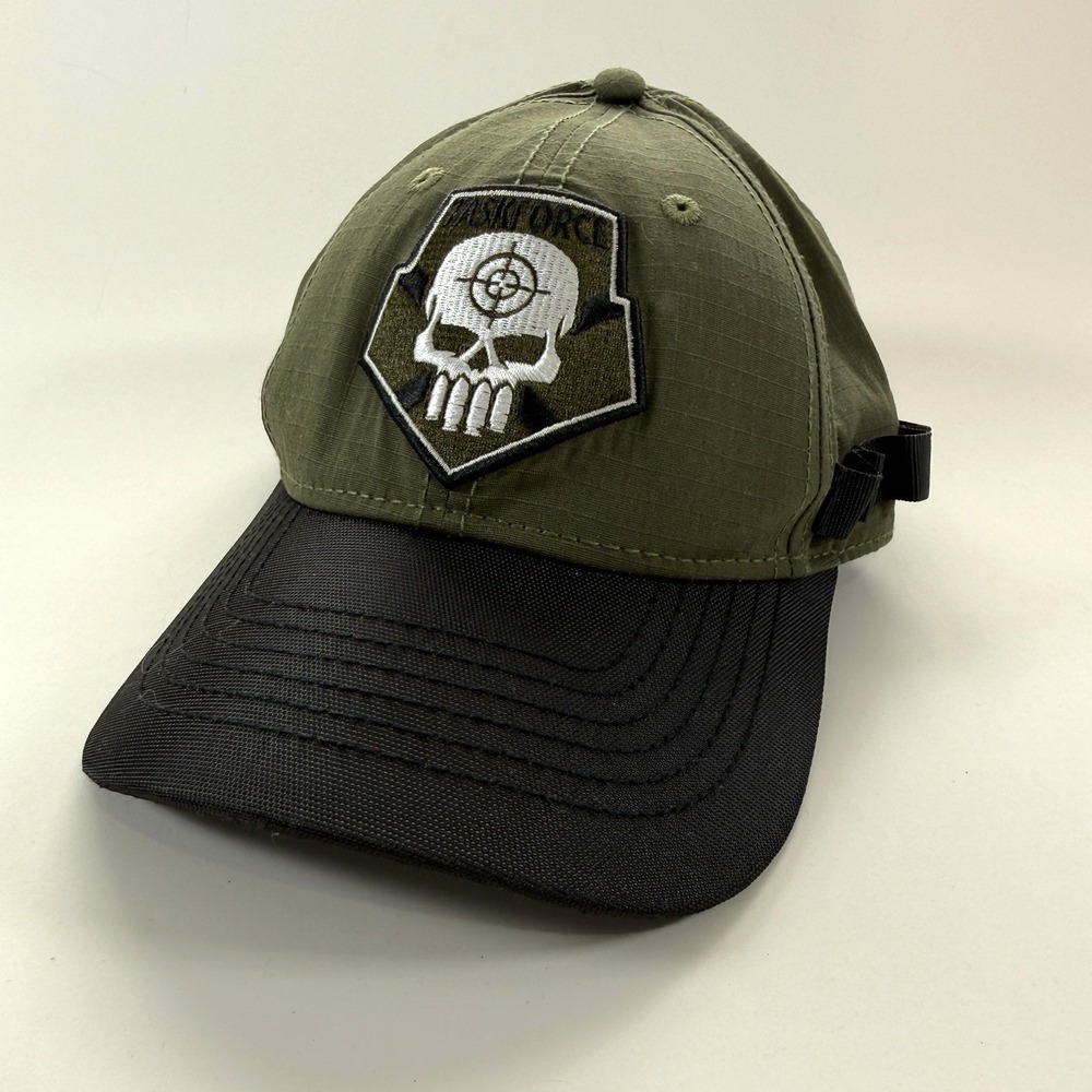 Suicide Squad Bioworld Task Force X Hat Adult Unisex Green Ripstop OSFM DC Comic